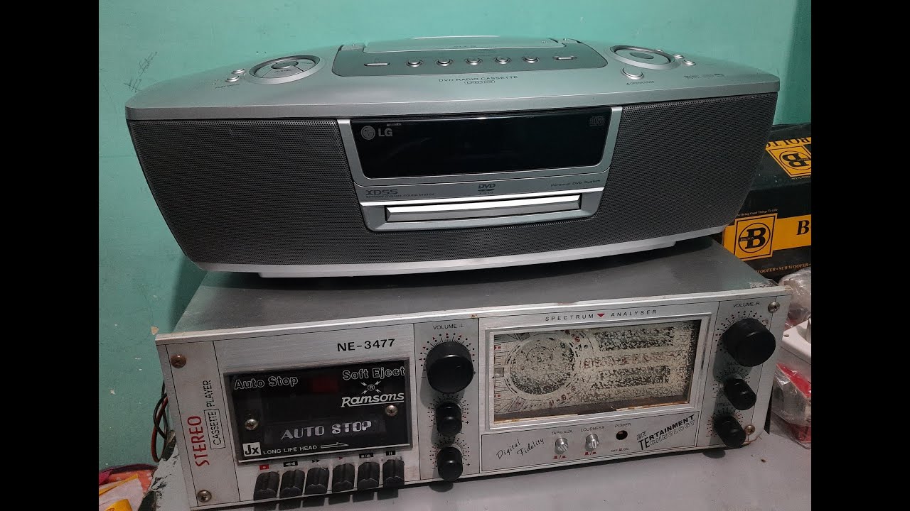 Sold Vintage Tape Recorder Model LG LPD 103 For Sale FM DVD