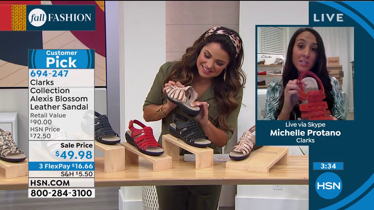 clarks alexis blossom sandal