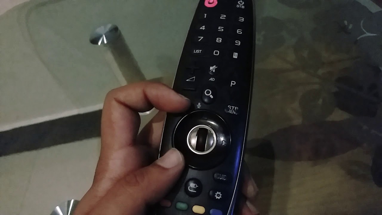 LG magic remote how to reset - YouTube