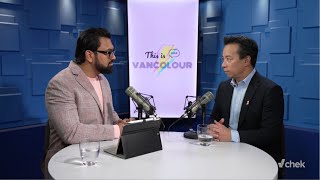 Vancouver Mayor-Elect Ken Sim addresses his endorsement from police