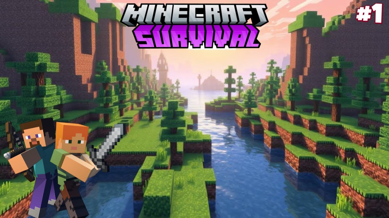 Starting a new survival series in minecraft - YouTube