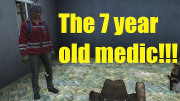 The 7 year old Medic and a hold up! DayZ SA.