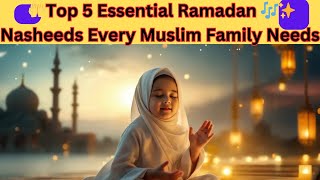 Top 5 Essential Ramadan Nasheeds Every Muslim Family Needs #smartkids #islamic screenshot 4
