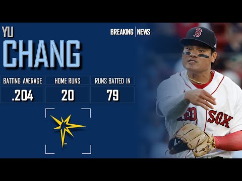 TAMPA BAY RAYS: Yu Chang ᴴᴰ