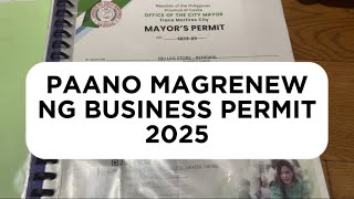 PAANO MAGRENEW NG BUSINESS PERMIT 2025 #business #howto #philippines