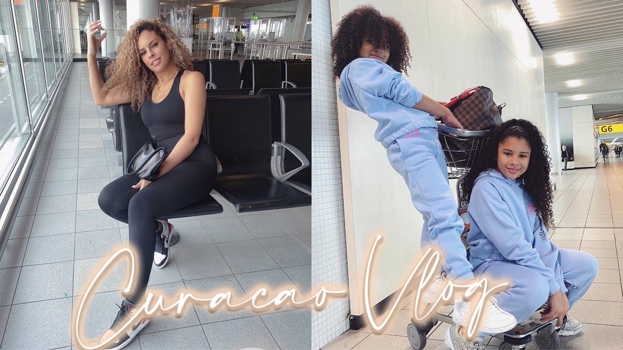 Curaçao Vlog#1 OMG Celina en ik moesten een Corona test doen!!