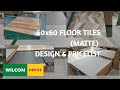 Wilcon Depot TILES 60x60 MATTE DESIGN & PRICELIST