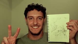 ASMR Drawing | Up Close Whispers and Drawing Sounds