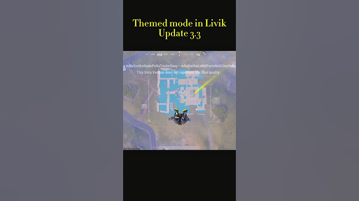Theme Mode in Livik Update 3.3 #pubgmobile #pubgshorts #pubgbeta #pubgbetaversion