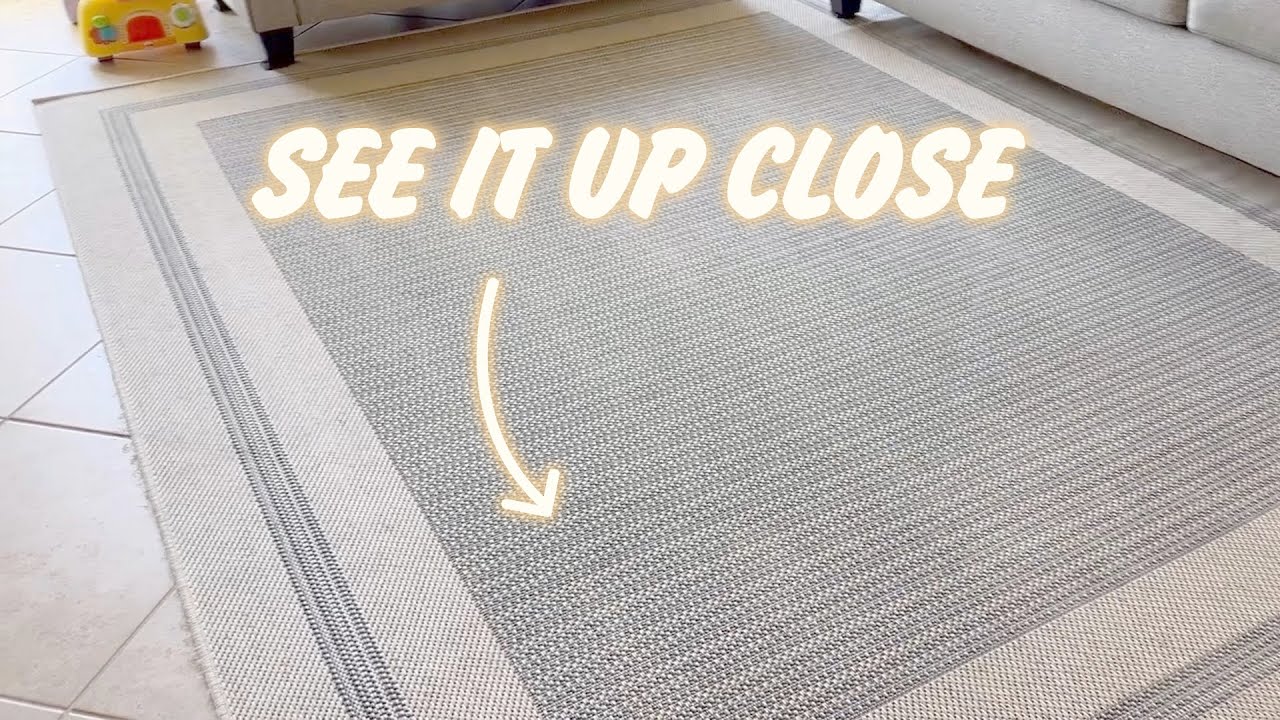 QUICK LOOK NuLoom Area Rug & Cleaning Tips YouTube