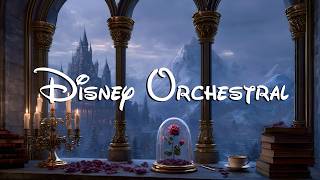 Disney Orchestral Symphony | Beauty and the Beast 24/7 🏰🌹 Relax & Focus