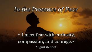 In the Presence of Fear with Rev James Tierney GenesisCSL