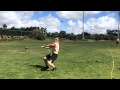 Scottish Hammer Throw in Slow Motion