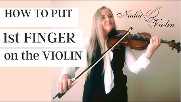 Lesson 12 - How to put First Finger on Violin | Fiddle Time Joggers | Violin Lessons for Beginners