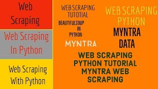 WEB SCRAPING|WEB SCRAPING PYTHON|WEB SCRAPING USING PYTHON|WEB SCRAPING PYTHON | MYNTRA WEB SCRAPING