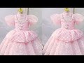 EASY BODICE PATTERN ALTERATION FOR A STYLISH BALL DRESS / KIDS DRESS PATTERN / SIMPLE SEWING IDEAS.