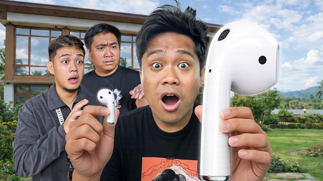 Pinaka Malaking EARPODS sa Buong Mundo