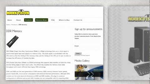 Markvision memory products