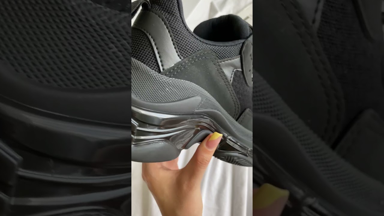Кроссовки женские Balenciaga Triple S Clear Sole Black (рр 36-41)