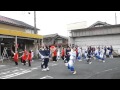 2014/06/08 城下町村松　のぼり旗祭り 新潟総踊り
