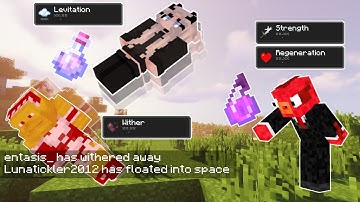 Minecraft But Blocks Give Random Effects . . .