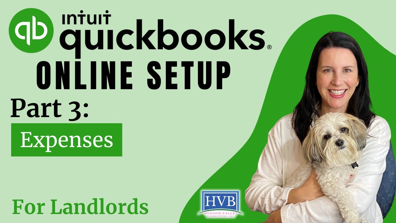 2024 QuickBooks Online Setup for Landlords Part 3 Expenses YouTube