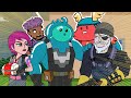 Fortnite Trios: AGENCY to PRIMAL LIFE | Fortnite Animation Compilation