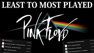 All PINK FLOYD Songs LEAST TO MOST Plays [2022]
