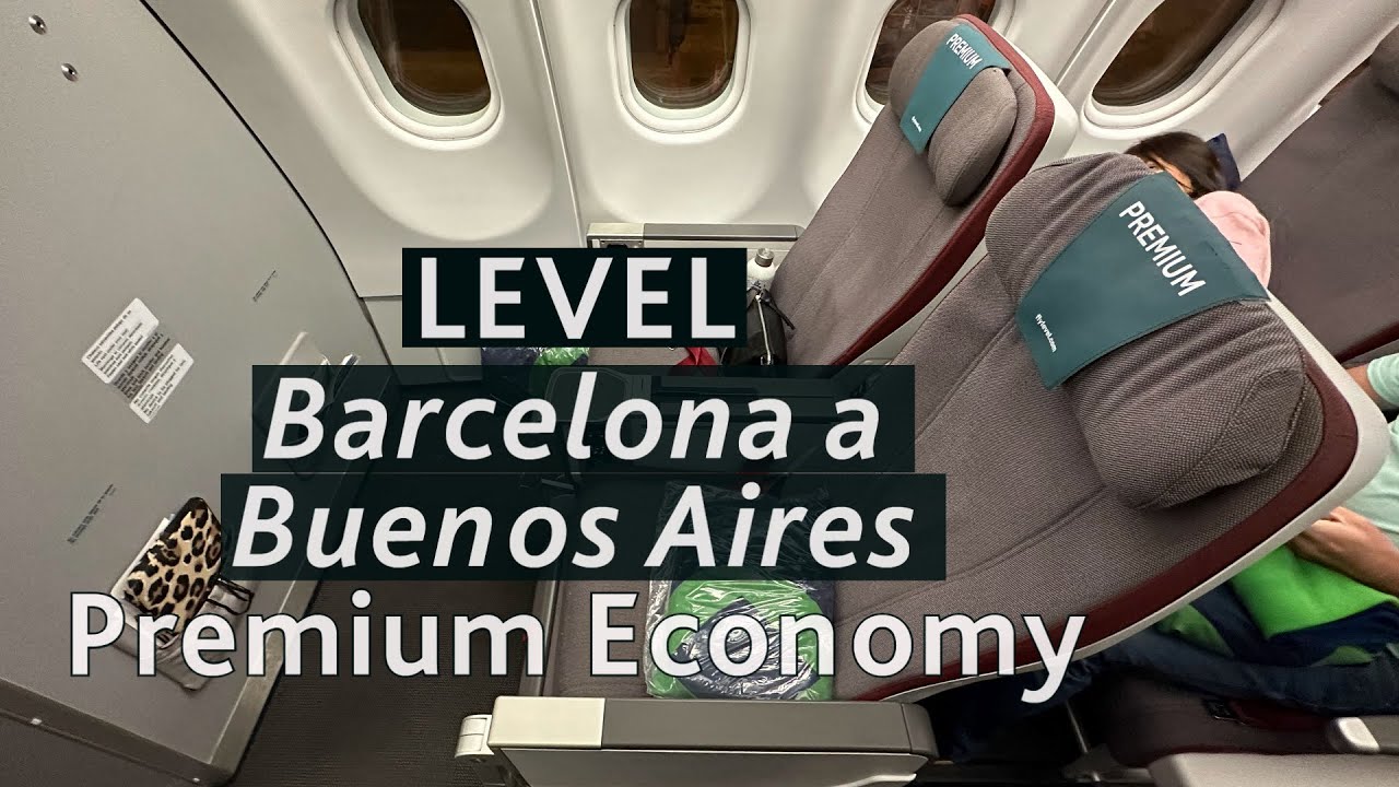 Vuelo directo barcelona buenos aires en premium economy con level