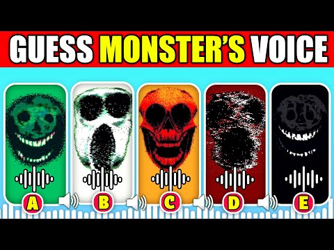 IMPOSSIBLE 🔊 Guess the Monster's Voice | Roblox DOORS Backdoor(Floor 2) | Rush, Ambush, Haste