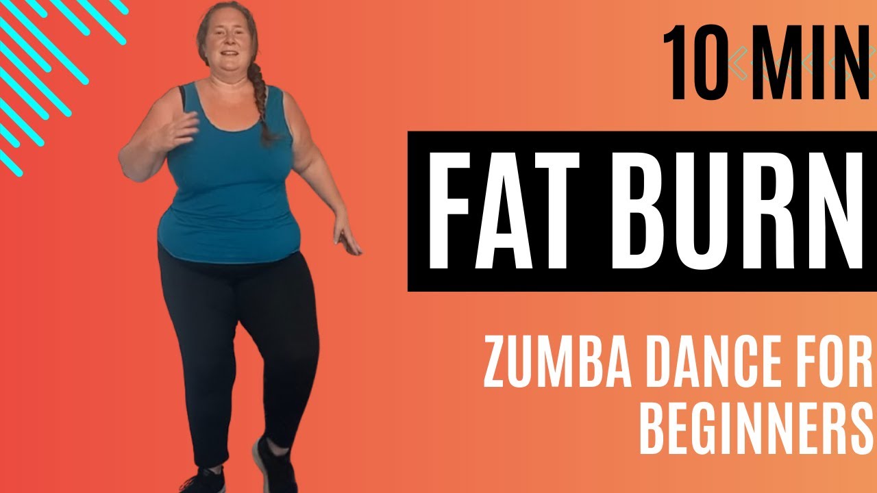 BEGINNER ZUMBA DANCE CARDIO WORKOUT– PLUS SIZE FRIENDLY LOW IMPACT 10min FAT BURNING FITNESS AT HOME