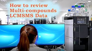 LCMS application: Review / interpret multi compounds LC-MS data using LabSolutions Insight Software screenshot 3