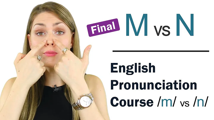 How to Pronounce M and N Consonant Sounds | Learn English Pronunciation Course