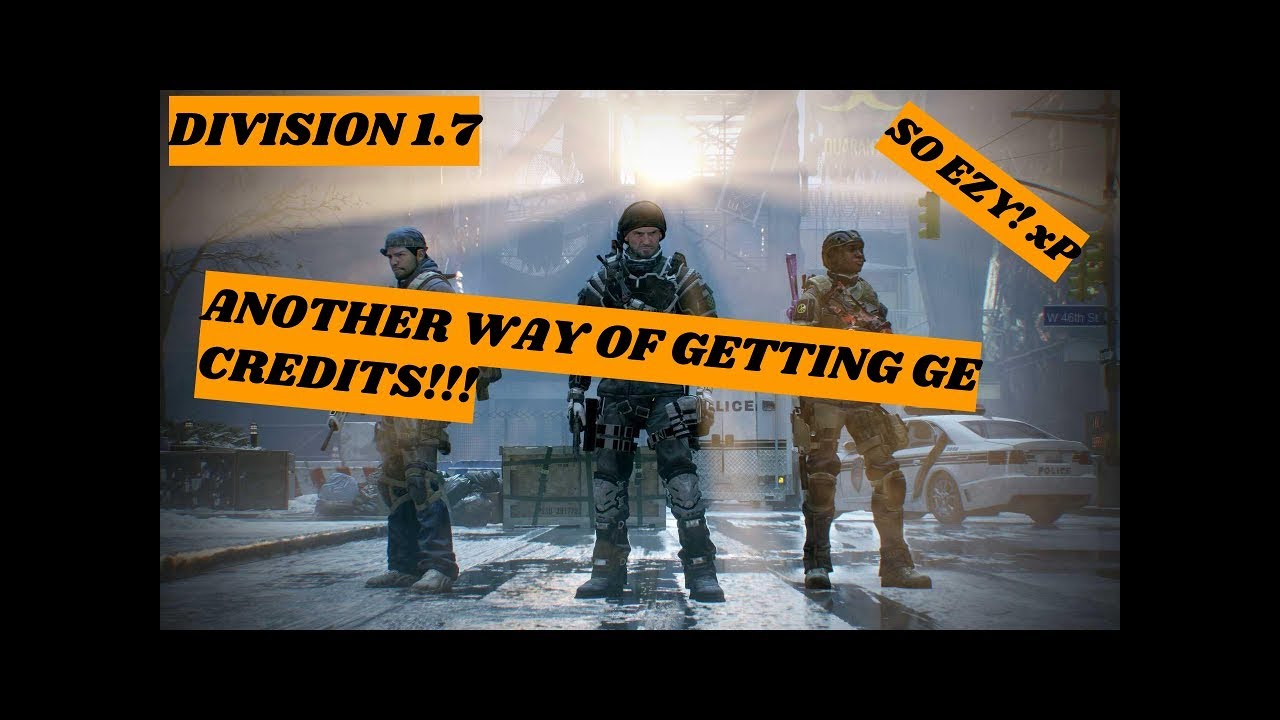 Division 1.7 - GLOBAL EVENTS - How to earn GE credits the right way!