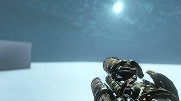 UDK more experiments with sixense controller, simple floating crosshair controls