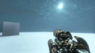 UDK more experiments with sixense controller, simple floating crosshair controls