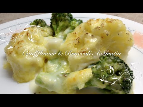 Broccoli & Cauliflower Au Gratin Thermochef Video Recipe cheekyricho