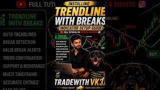 Trendline With Break Indicator #viral #trading #indicators #nifty #optionstrading #hindi #vijay #fy
