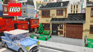 Custom lego harry potter 4 privet drive modular street.