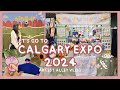  calgary expo 2024  artist alley vlog 