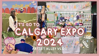 Calgary Expo 2024  Artist Alley Vlog