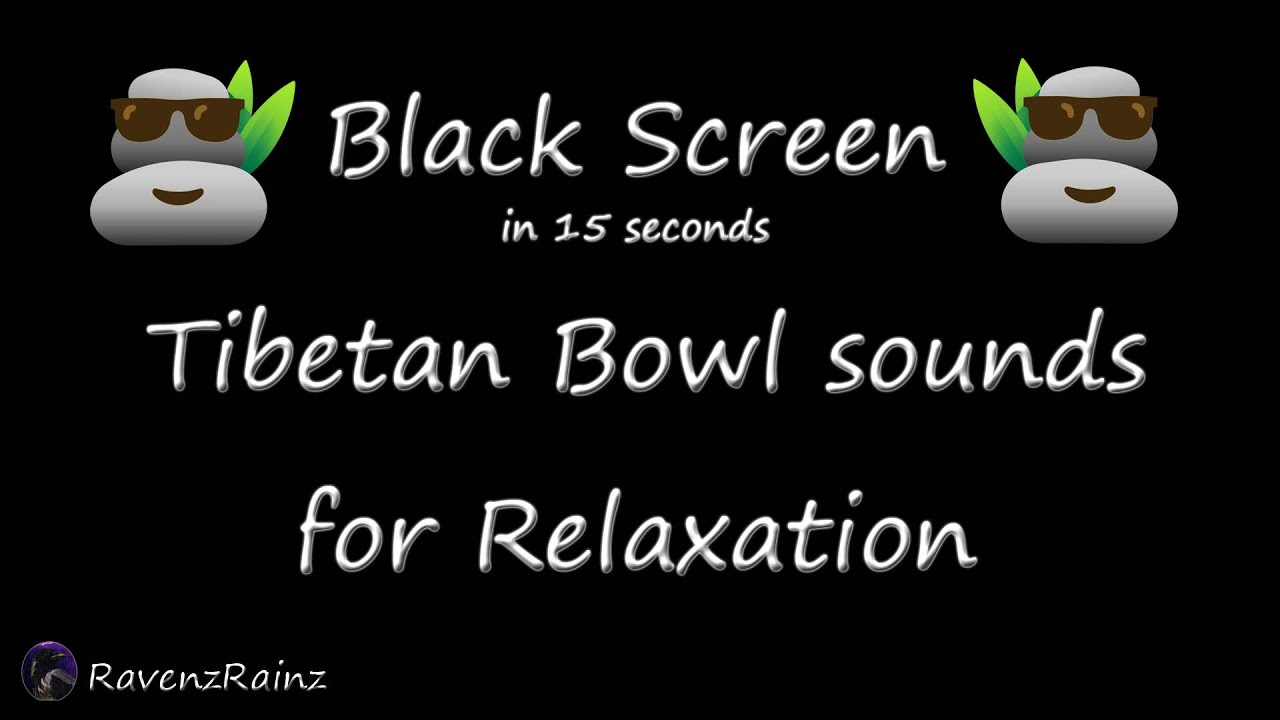 Tibetan Bowl sounds for meditation & relaxation ASMR Serene melody calming & soothing