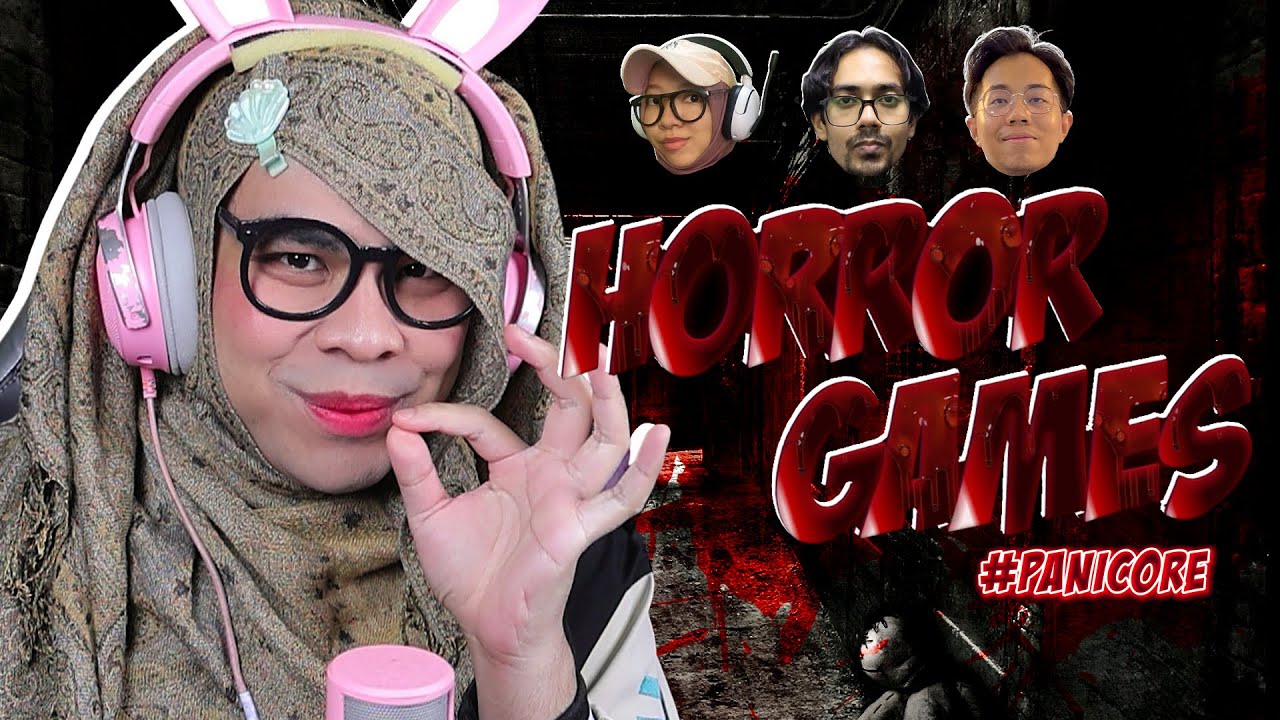 👻 MAK DAN ANAK2 REUNION DI GAME HANTU! | Panicore (Malaysia)