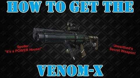 How to Get the Venom-X In Call of Duty: Ghosts Unearthed Multiplayer Map [Devastation DLC]