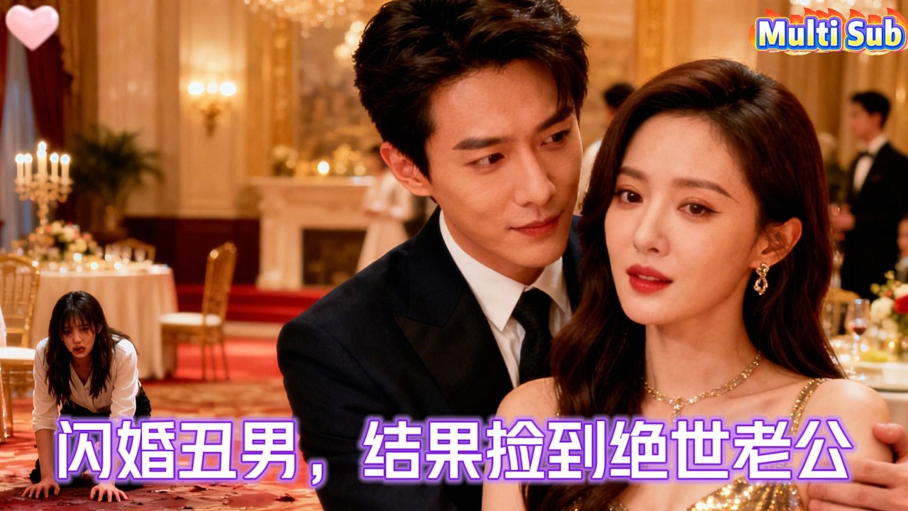 結婚前夕，她撞見男友和妹妹滾在一起。怒而報名傅家招親，聽說對方又老又醜。見面那天她傻了——這顏值是認真的？領證後她才發現，老公不僅帥，還把她寵上天。#短劇 #爱情 #霸總 #甜宠