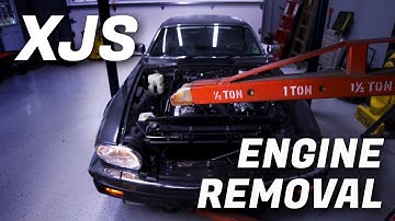 Jaguar XJS V12 Engine Removal
