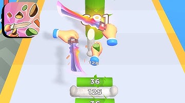 Slice Hit ​- All Levels Gameplay Android,ios (Part 55)