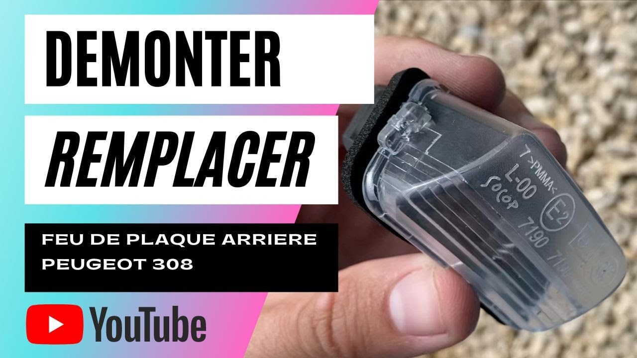 Démonter / Remplacer le feu de plaque 308