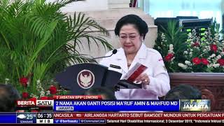 Megawati Minta Jokowi Tunjuk Pengganti Ma'ruf dan Mahfud di BPIP