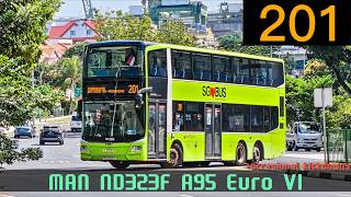 [SBST] SG5996G on 201 Euro 6 MAN ND323F A95 joyride with occasional kickdowns